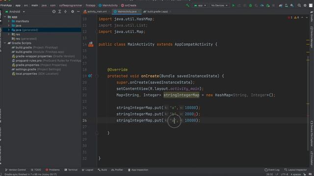 How to efficiently iterate over each entry in a Java Map in Android Studio смотреть онлайн