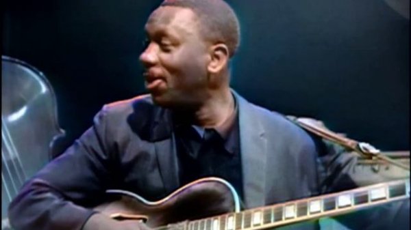 Wes Montgomery, VPRO Studio, Hilversum, Holland, April 2nd, 1965 (colorized)