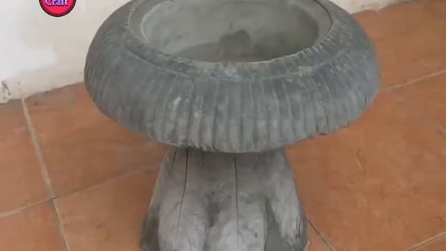 DIY - Mushroom-Shaped Cement Pots At Home - Mitcraft - Clever Ways To Use CementMitcraft смотреть онлайн