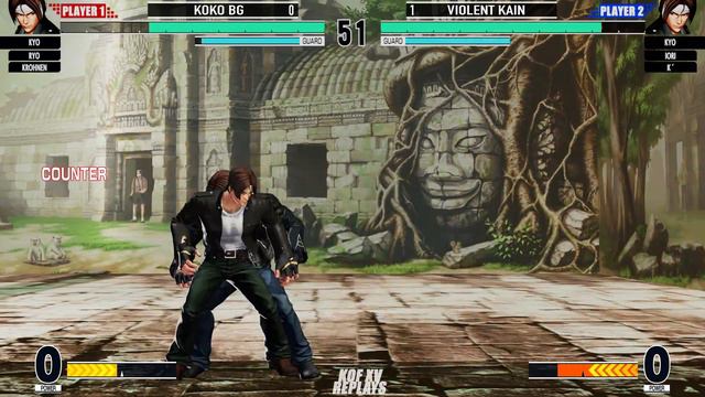 KOF XV 🔥 Violent Kain (Kyo/Iori/K') vs KokoBG (Kyo/Ryo/Krohnen) 🔥 Steam смотреть онлайн