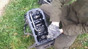 део нексия стук на горячую доработка маслопремника.попал на переборку.