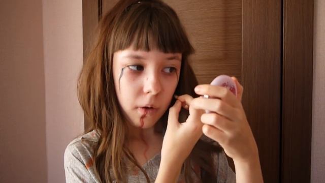 МАКИЯЖ ЗОМБИ НА HALLOWEEN смотреть онлайн