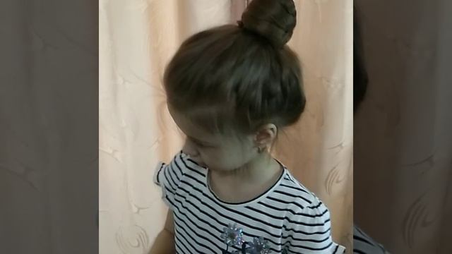 Делаю прическу шишку сама 2 смотреть онлайн