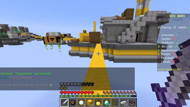 ПОТНАЯ КАТКА В БЕД ВАРС С МОИМ ДРУГОМ В МАЙНКРАФТ | TheNikitBro Minecraft смотреть онлайн