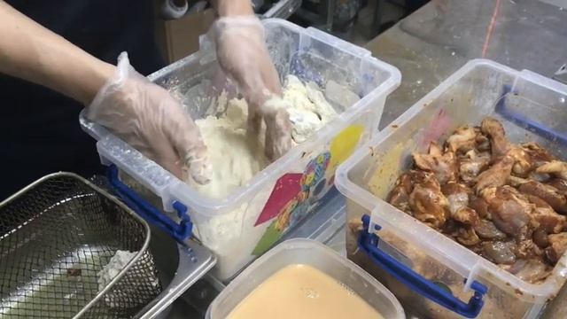 Куриные ножки и крылышки во фритюре как в KFC Кфс смотреть онлайн