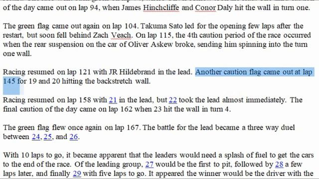 Predicting the 2020 Indianapolis 500 with 100% Accuracy смотреть онлайн