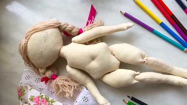 Как сшить куклу своими руками? Это очень просто сделать по выкройкам "Выкройки - легко"! смотреть онлайн