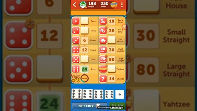 Yahtzee With Buddies game playthrough смотреть онлайн