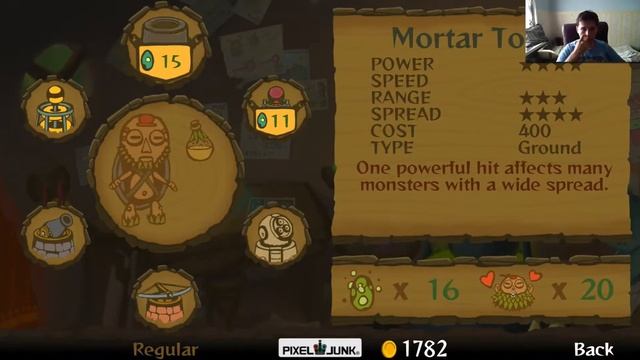 Играю в PixelJunk Monsters: Ultimate - Medium 4 - Идеальное прохождение смотреть онлайн