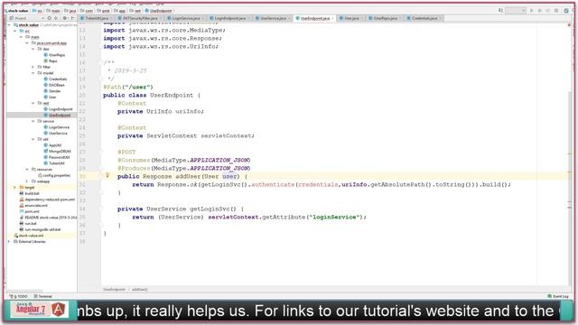 Complete Angular 7 Step By Step User CRUD with Java 8 REST, MongoDB 2019 Tutorial Step 10 смотреть онлайн