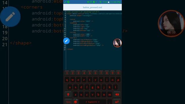 How to Customize Button? (Android JAVA) смотреть онлайн
