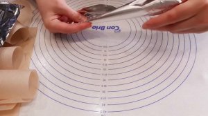 Очень быстрые и простейшие конусные формы из фольги для приготовления слоеных трубочек!