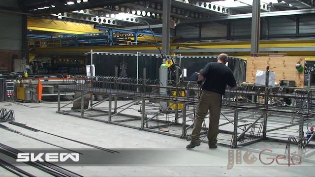 Precast - Beam Soffit on the SKEW JIG System смотреть онлайн