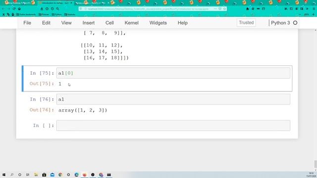 Viewing Arrays and Matrices with NumPy - 12 смотреть онлайн