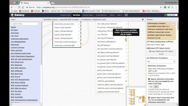 Galaxy Tutorial 1: How to identify DEGs from RNA-Seq sample смотреть онлайн