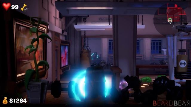 Luigi's Mansion 3: 100% Walkthrough Part 17 - Fitness Center (13F)