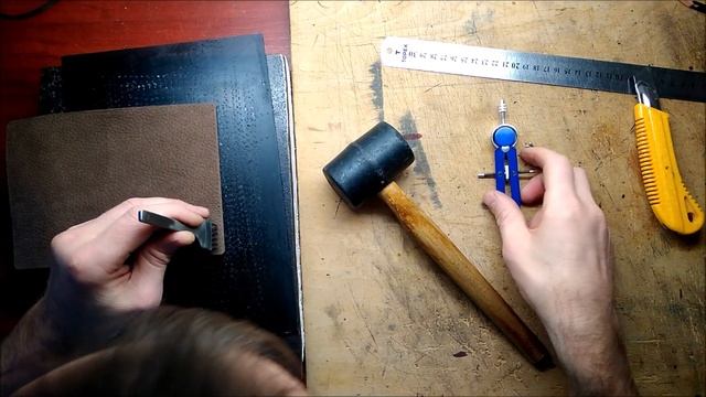 DIY. Делаем обложку для паспорта из кожи смотреть онлайн