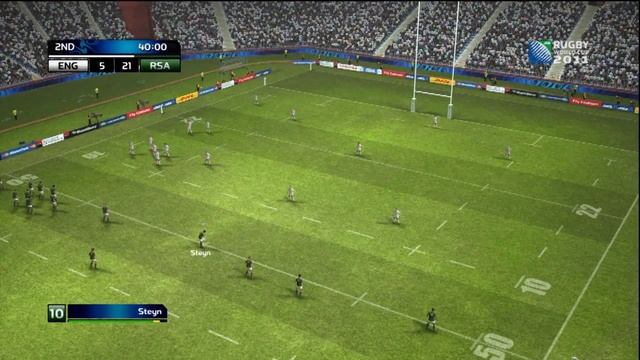 Rugby World Cup 2011 (video game): The Final - England Vs South Africa Live Commentary! смотреть онлайн