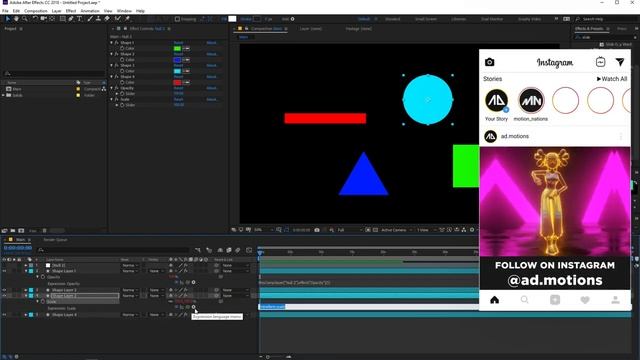 Expression Controls in After Effects Tutorial | Slider, Color, Checkbox, Angle, Point Control смотреть онлайн