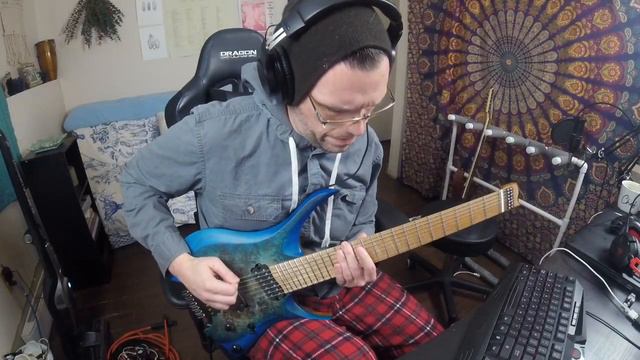 Meshuggah Demiurge Cover - NK Headless 7 String смотреть онлайн