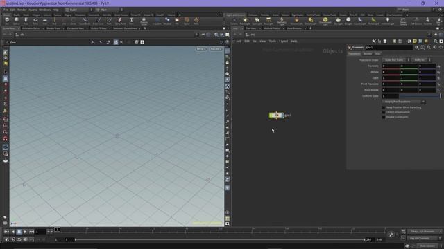 Parameter Editor in Network Pane | Houdini Apprentice | Houdini Minis | Houdini Tips смотреть онлайн