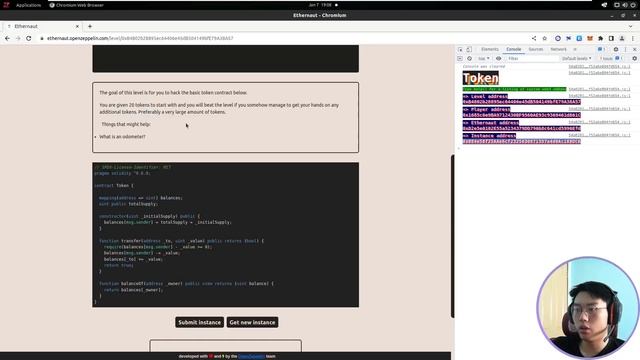 Token Ethernaut Challenge (Level 5): Python Brownie смотреть онлайн