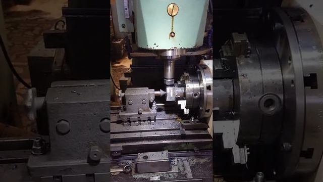 Поворотный стол Atlas SST 320. Фрезерование 85 шестигранника. смотреть онлайн
