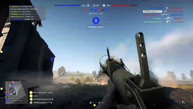 One guy against 4 tanks. Battlefield V смотреть онлайн