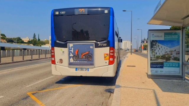 RTM | MERCEDES-BENZ CITARO C2 n°1357 ● [Sound] KICKDOWN !!! смотреть онлайн