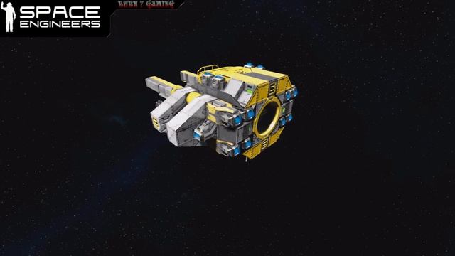 Space Engineers ship showcase - FS A1 2 Tusk Class Parasitic Fighter смотреть онлайн