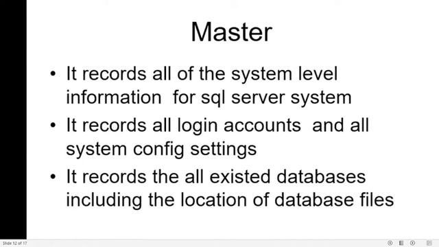 2. Database Architecture and instance of SQL Server in Hindi|What is Master, Moder, MSDB and TempDB смотреть онлайн