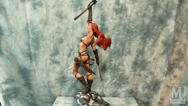 Sideshow Collectibles Red Sonja PF Statue Repaint Bloody Variant смотреть онлайн