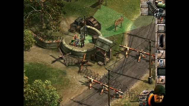 Commandos 2: Men of Courage - Прохождение - тренировочный лагерь 1 смотреть онлайн