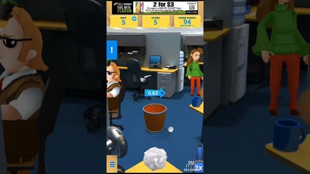 Paper toss game смотреть онлайн