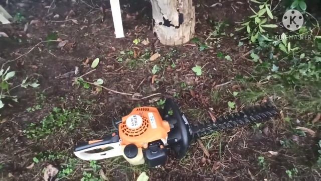 présentation du stihl hs 45 + petit test !!! смотреть онлайн