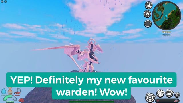 HOW TO GET ANGELIC WARDEN FAST! || Creatures of Sonaria смотреть онлайн