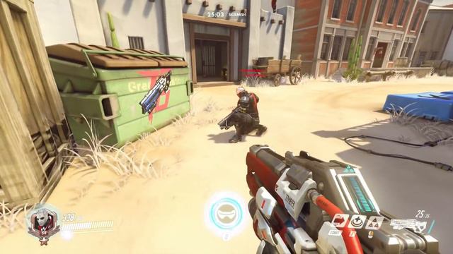 MISSILE STORM HIDE AND GO DIE - Overwatch Custom Game Mode Shenanigans! смотреть онлайн