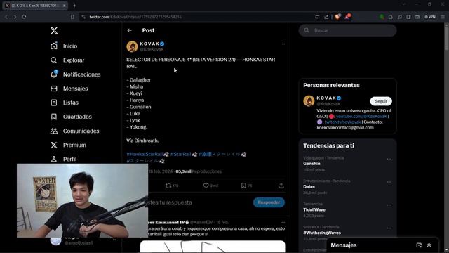 QUE SE ESPERA PARA EL ANIVERSARIO DE HONKAI STAR RAIL 2.1 ❓😯 смотреть онлайн