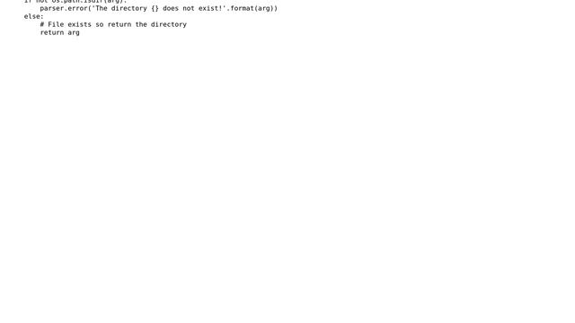 Code Review: Checking if CLI arguments are valid files/directories in Python смотреть онлайн