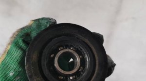 Замена обводного ролика  Mercedes benz e230. w211