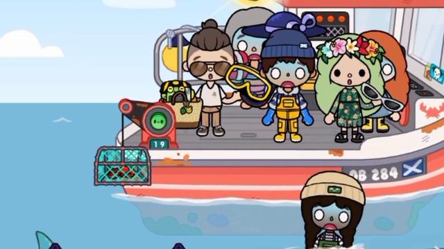 Наше первое утро на море! Влог / Toca World / смотреть онлайн