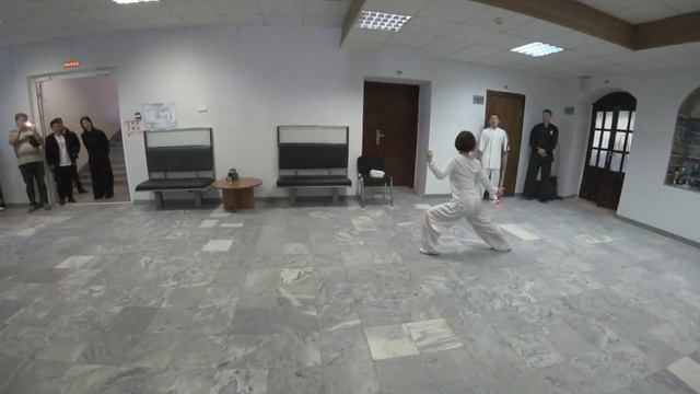 ХэДао - выступление в РУДН. Мастер Ли Минь и инструкторы.