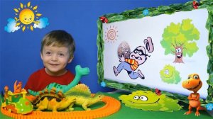 Детям про Динозавров Челлендж Угадай Динозавра Загадки для Детей про Динозавров Сборник Lion boy