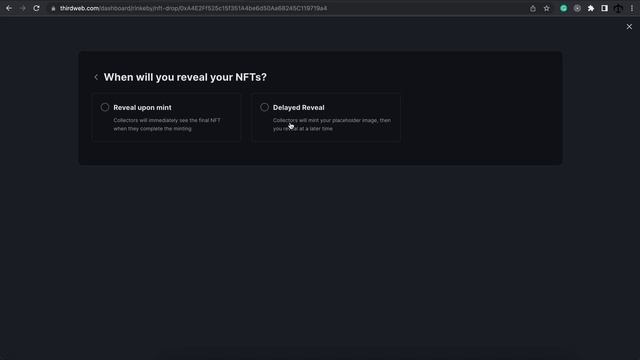 Create an ERC721 NFT drop using thirdweb смотреть онлайн