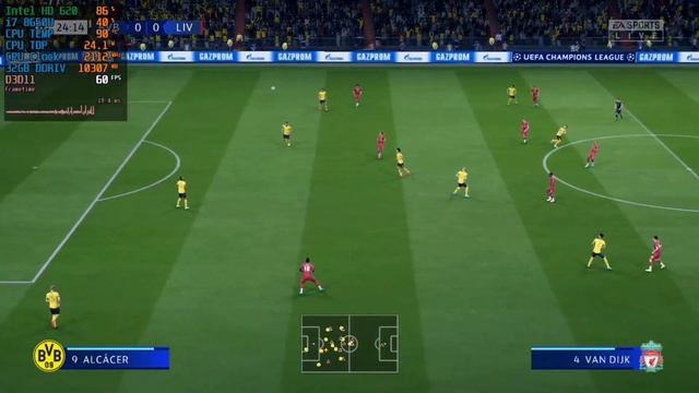 Fifa 20 | Intel HD 620 | Performance Review смотреть онлайн