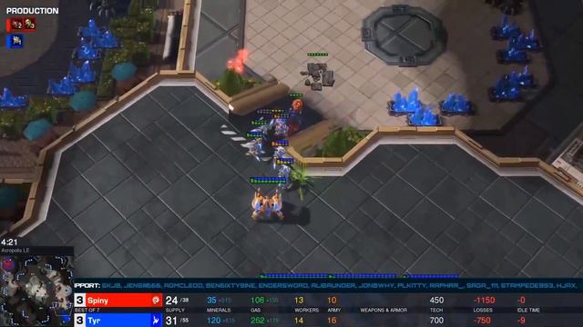 Can Bot "Tyr" hold against BANELING ALL-IN? | ProBots Highlight смотреть онлайн