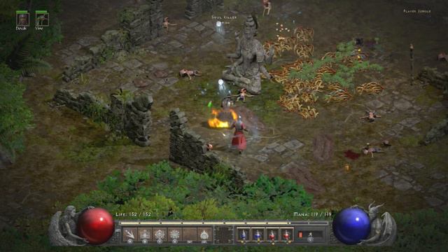 Diablo 2 Resurrected Druid Gameplay Part 6 (Nintendo Switch) 2/6/22 смотреть онлайн