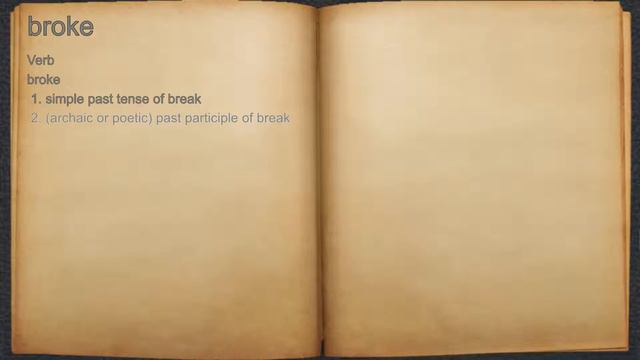 What does broke mean? смотреть онлайн