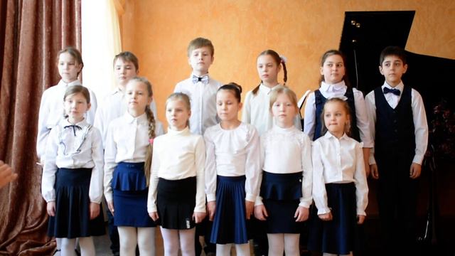 хор "Веселые нотки" МБУ ДО ДМШ №1 г.Сергиев Посад смотреть онлайн