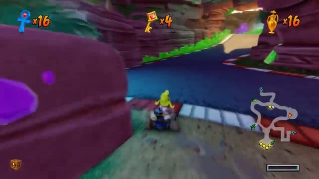 Crash Team Racing Nitro Fueled Walkthrough - Part 13: Red & Green Gem Cups смотреть онлайн